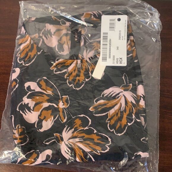 Madewell oversized sleeve viscose top size S, NWT - Picture 7 of 11